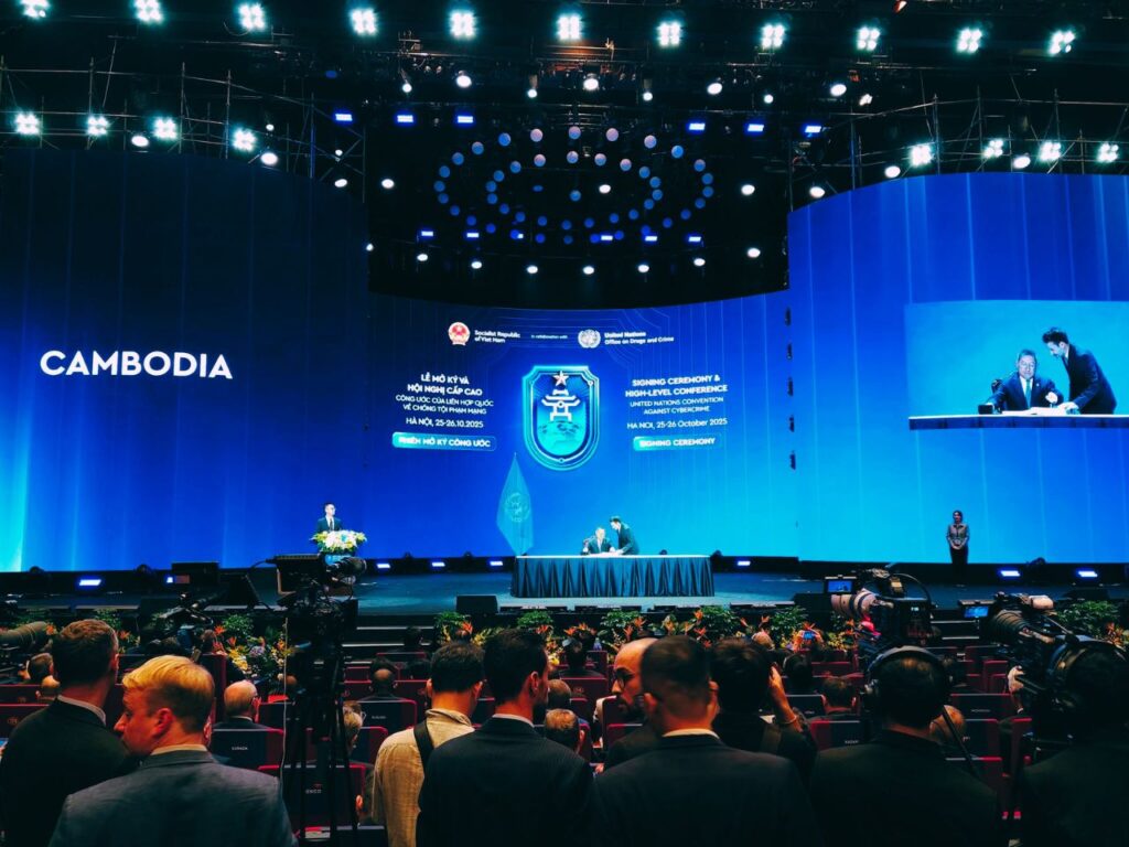 Cambodia Signs UN Convention against Cybercrime, Boosting Cross-Border Action and Child Online Protection